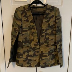 BCBG Camo Cape/Blazer